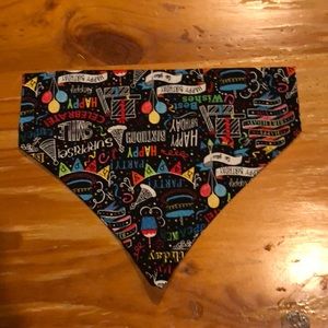 Birthday dog bandana